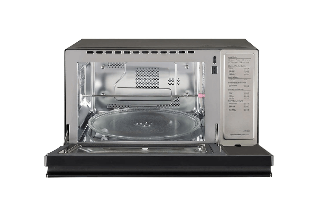 LG MJEN326SF 32 L Charcoal Convection Microwave Oven (Black) - Image 2