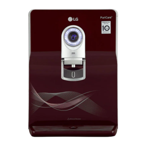 LG WW184EPC Dual Protection Airtight Stainless Steel Tank with Multi Stage RO Filtration, Ever fresh UV, Mineral Booster, 2-in-1 Water Solution