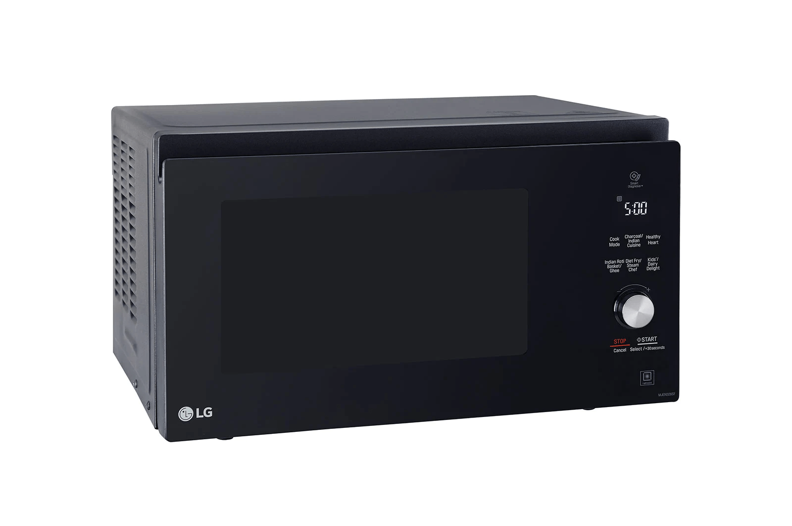 LG MJEN326SF 32 L Charcoal Convection Microwave Oven (Black) - Image 4