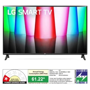 LG 32LR576B6LA 80cm (32) Smart HD TV, α5 Gen6 AI Processor, HD Ready, HGIG Mode, 2025