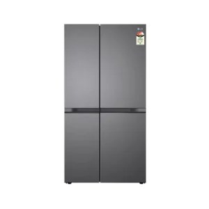 LG GL-B257JDS3.DDSZEBN 650L Side-by-Side Refrigerator, Convertible, 3 Star