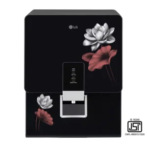 LG WW156RTTB 8L RO+UV+Mineral Booster Water Purifier with Steel Tank, Black
